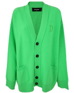 DSquared² Statement Cardigan For - Green