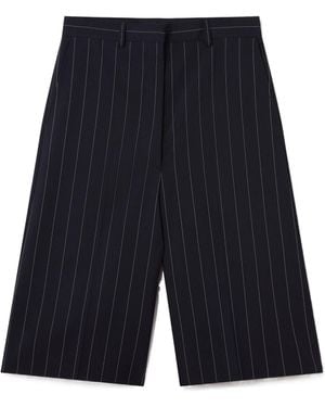 Stella McCartney Tailored Pinstripe Shorts - Blue