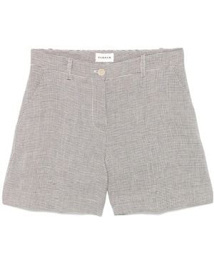 P.A.R.O.S.H. Belt Loop Shorts - Gray