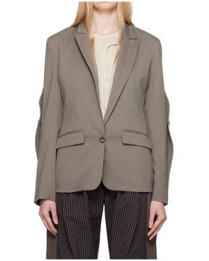 Kiko Kostadinov Seneca Tailored Blazer - Gray