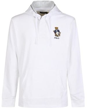 Polo Ralph Lauren Polo Bear Hoodie - White