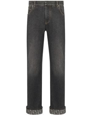 Dior Regular-Fit Jeans - Gray