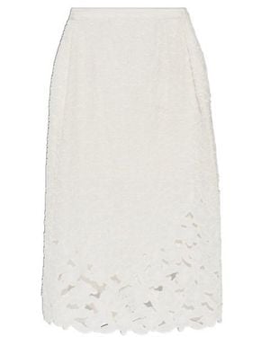 Isabel Marant Elastic Waist Midi Skirt - White
