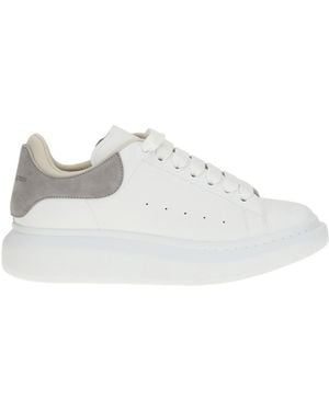 McQueen Oversized Low-Top Trainers - White