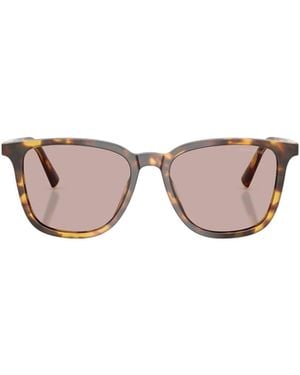 Miu Miu Eyewear Square Frame Sunglasses - Pink