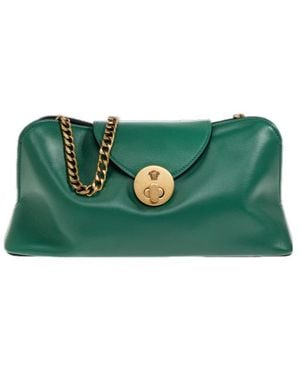 Versace Chain Shoulder Bag - Green