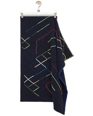 Loewe Mid-Waisted Skirt - Blue