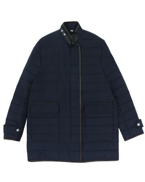 Burberry Logo Quilted Cotton Suit - Blue