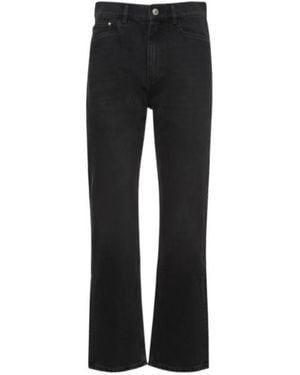 Wandler Carnation Straight Cotton Denim Jeans - Black