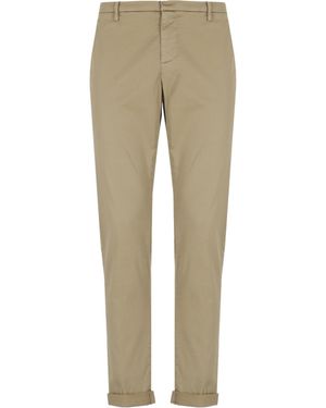 Dondup Slim Fit Trousers - Natural