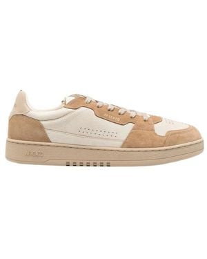 Axel Arigato Crew Neck Lace-Up Trainers - Natural