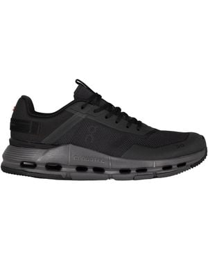 On Shoes Lace-Up Sneakers - Black