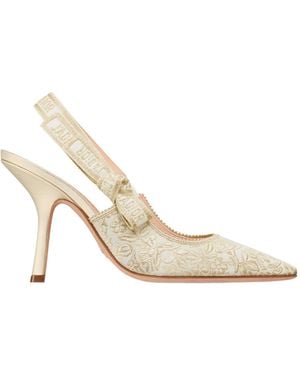 Dior J'A Slingback Pump - White