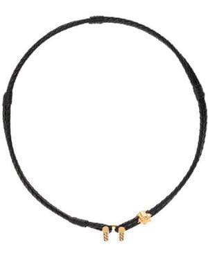 Versace Medusa Face Necklace - Metallic