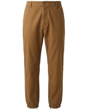 Gucci Web Straight-Leg Trousers - Natural