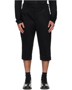 Rier Knickerbocker Wool Shorts - Black