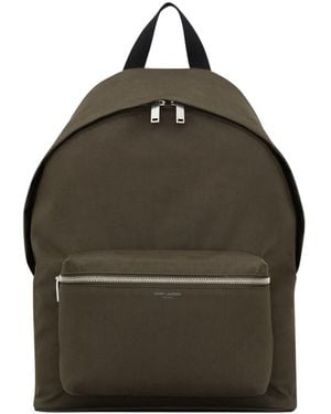 Saint Laurent City Backpack - Green