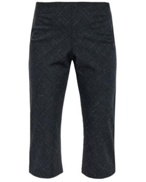 Christopher Esber Mid-Rise Capri Pants - Blue