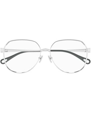 Chloé Chloé Eyewear Cat-Eye Glasses - White