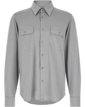 Tom Ford Long-Sleeved Shirt - Gray