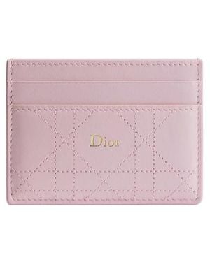Dior Trianon Freesia Card Holder - Pink