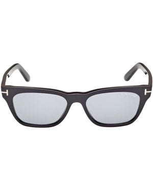 Tom Ford Eyewear Penn Rectangular Frame Sunglasses - White