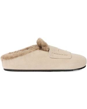 Jacquemus Round-Toe Mules - White