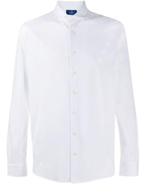 Barba Napoli Buttoned Cotton Shirt - White