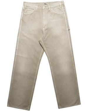 AURALEE Belt Loop Track Pants - Gray