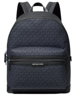 Michael Kors Cooper Signature Logo Backpack - Blue