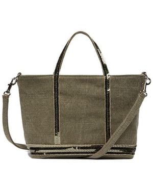 Vanessa Bruno Sequin-Trimmed Tote Bag - Green