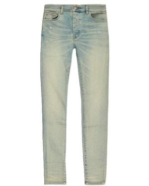 Amiri Stack Distressed Jeans - Green