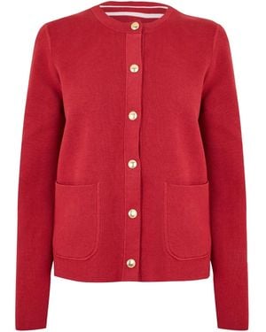 Tommy Hilfiger Classicstyle Cotton Knit Jumper - Red
