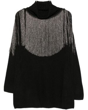 Pinko Long-Sleeved Sweater - Black