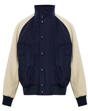 Balmain Long-Sleeve Casual Jacket - Blue
