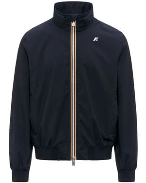 K-Way Arsene Stretch Dot Jacket - Blue