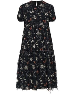 R13 Logo Dress - Black