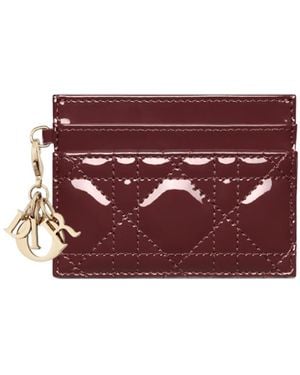 Dior Lady Freesia Card Holder - Purple