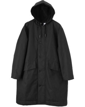 Margaret Howell Mhl. Hooded Deck Parka - Black