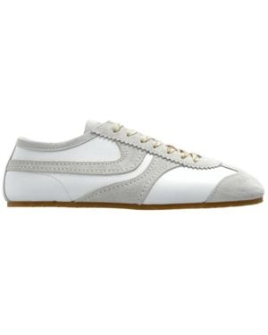 Dries Van Noten Lace-Up Trainers - White