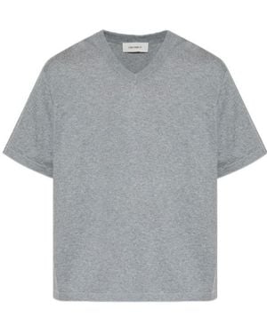 Lisa Yang V-Neck T-Shirt - Grey