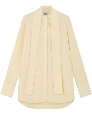 TOTEME Tie Shirt - Natural