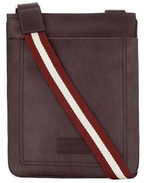 Bally Logo Shoulder Bag - Brown