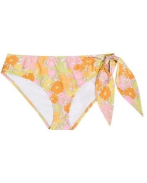 Chloé Floral Printed Bikini - White