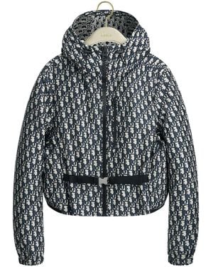 Dior Short Hooded Jacket - Gray