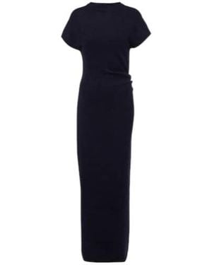 Proenza Schouler Abie Knitted Maxi Dress - Blue