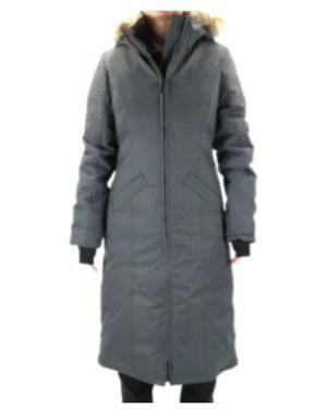 Canada Goose Elrose Hooded Zipper Down Jacket - Purple