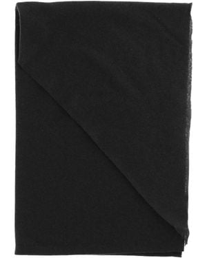 Faliero Sarti Triangular Cashmere Scarf - Black