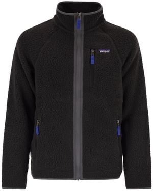 Patagonia Retro Pile Fleece Jacket - Black