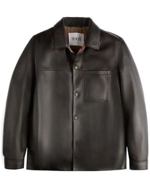 Tod's Long-Sleeved Jacket - Black